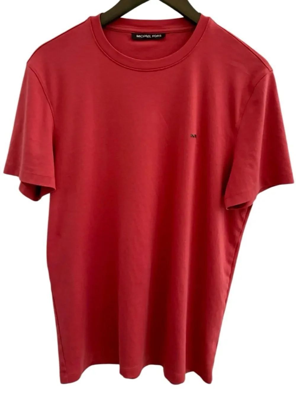 Michael Kors Men’s Red Short-Sleeve Crew T-Shirt